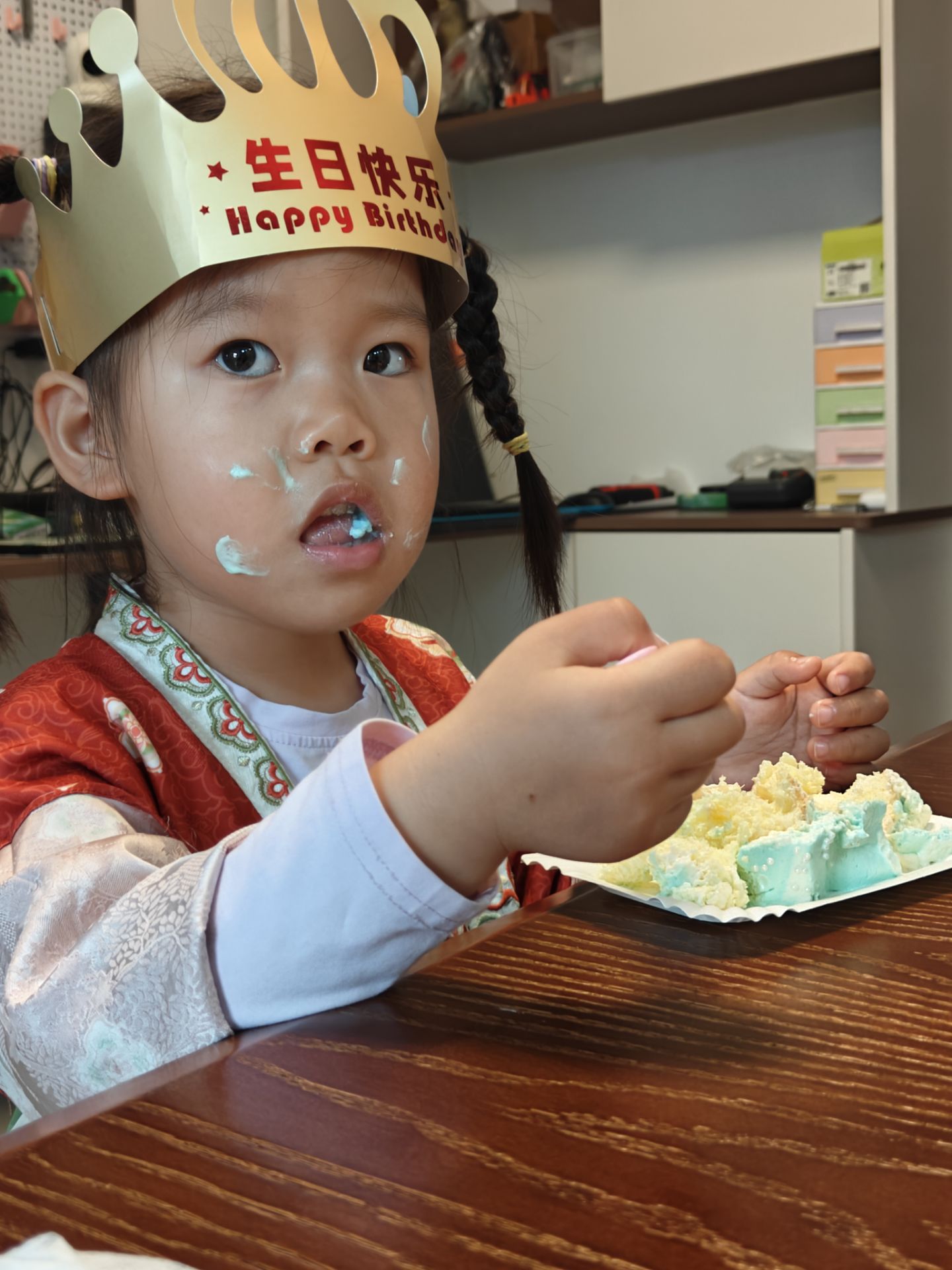 侄女的4岁生日